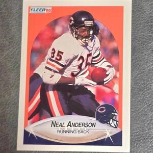 1990 Fleer #288 Neal Anderson Football Card